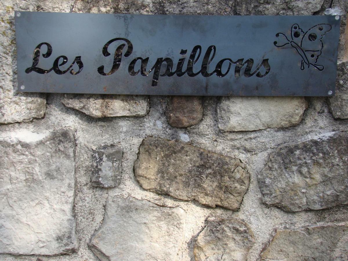 Appartement / Gite Les Papillons Lablachère Exterior foto